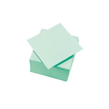 50 Serviettes Microgaufrées - Aqua