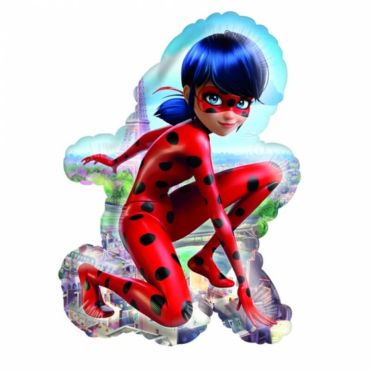 Ballon Métallique Hélium "Miraculous Ladybug"