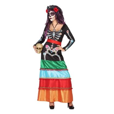 Déguisement Day Of The Dead Femme - Taille au Choix