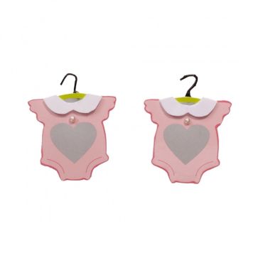 4 Autocollants Body Rose à Gratter