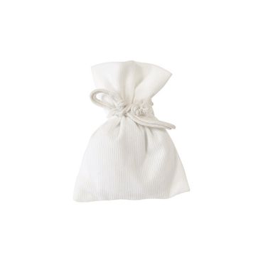 Sachets en velours blanc pour cadeaux et dragées | jourdefete.com