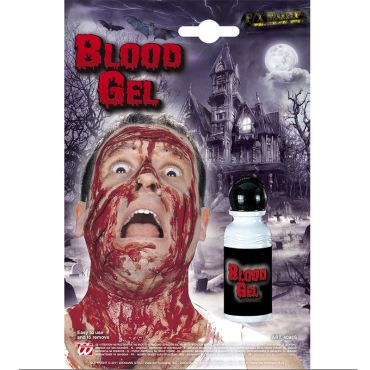 Bouteille de sang en gel