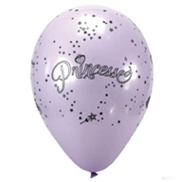 8 Ballons de baudruche "Princesse"