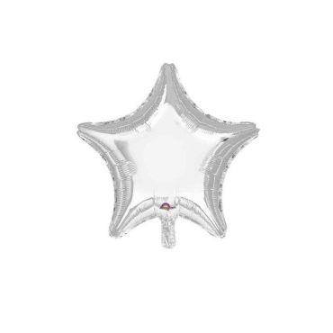 Ballon Hélium Etoile Argent