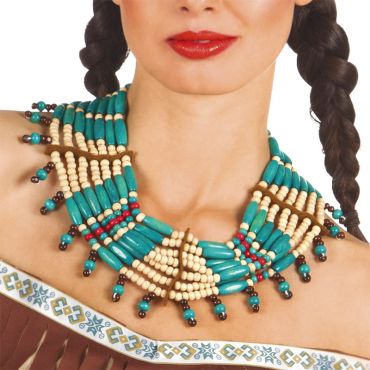 Collier de perles - Costume indien