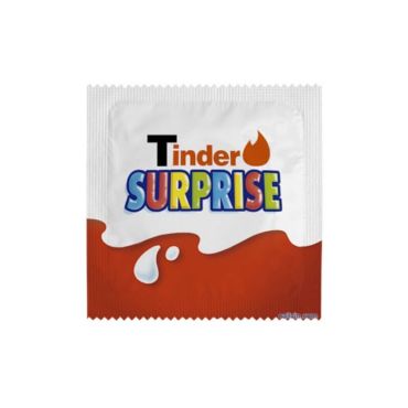 Préservatif Humoristique "Tinder Surprise"