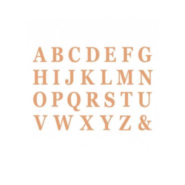 48 lettres en carton avec adhesif couleur au choix | jourdefete.com