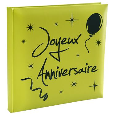 Livre d'Or "Joyeux Anniversaire" - Vert Livre d'Or "Joyeux Anniversaire" - Vert