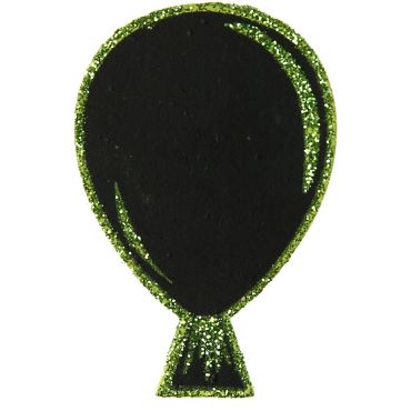 4 Pinces Ardoise Ballon - Vert