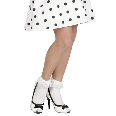 Socquettes Blanches avec Dentelle