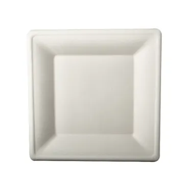 Assiette durable et biodégradable en canne à sucre 26 cm pour tous vos repas | jourdefete.com