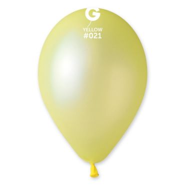10 ballons de baudruche jaune de 30 cm | jourdefete.com