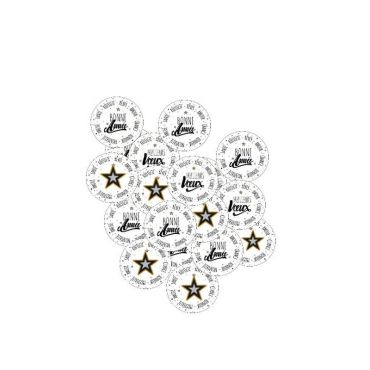 50 confettis de table bonne année | jourdefete.com