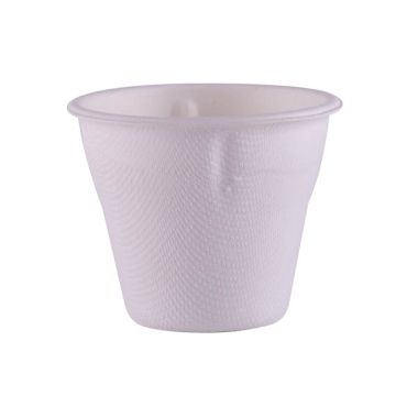 Consommez vos cafés avec ce lot de 50 gobelets à café en fibres de canne à sucre - 8 cl | jourdefete.com