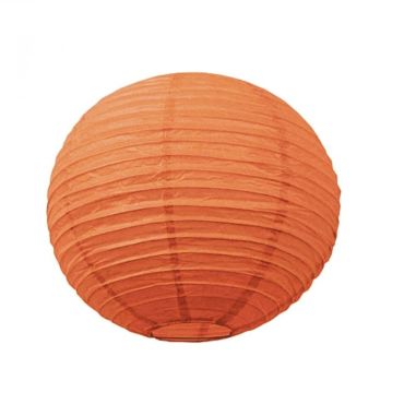 Lanterne Japonaise en Papier Orange - 50 cm