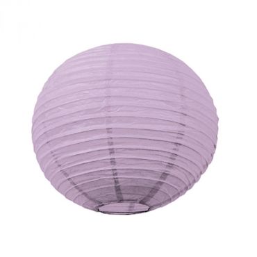 Lanterne Japonaise en Papier Lavande - 35 cm