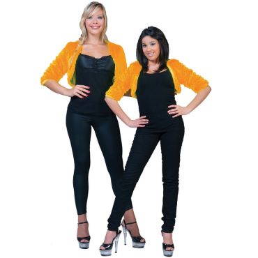 Boléro en Peluche Orange