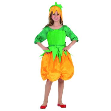 Déguisement Citrouille Fille - Costume Halloween Fille