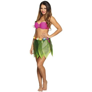 Jupe Hawaïenne Feuilles de Bananier