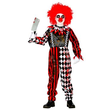 Déguisement de Clown de l'Horreur pour Enfant face avant Déguisement de Clown de l'Horreur pour Enfant face avant
