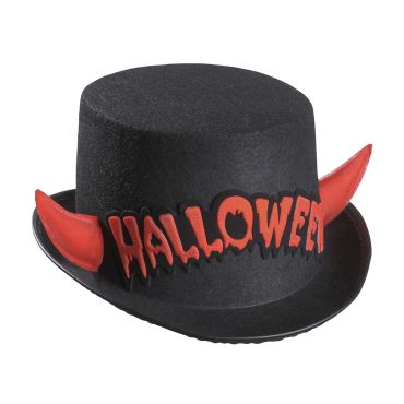 Chapeau Halloween Cornes du Diable en Feutre