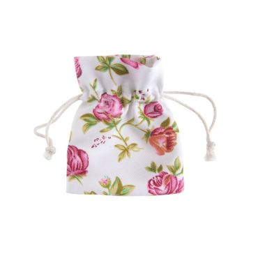 4 Pochon à Dragées Fleuris - Liberty