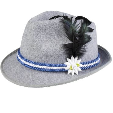 Chapeau de Tyrolien en Feutre pour Homme