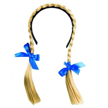 Serre-Tête Oktoberfest - Tresses Blondes d'Heidi