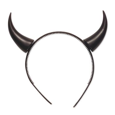 Serre-Tête Cornes de Démon Noir