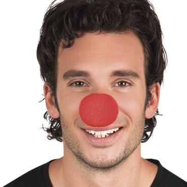 12 Nez en Mousse Rouge de Clown