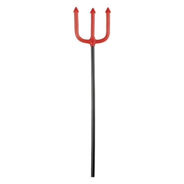 Trident rouge pour enfant - 58 cm