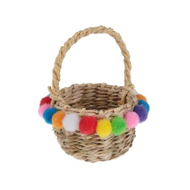 Petit Panier Boules Multicolores