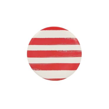 Assiettes Mix & Match rouge et blanc 23 cm | jourdefete.com
