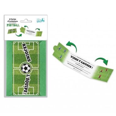 Invitez les amis de votre enfant à son anniversaire foot | jourdefete.com