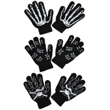 Paire de Gants Noirs - Modèle au Choix