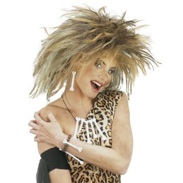 Perruque de femme des cavernes