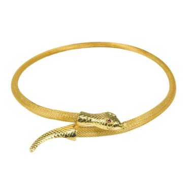 Collier Egyptien - Serpent du Nil