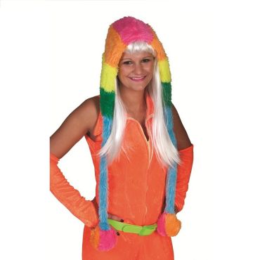 Capuche Peluche Multicolore