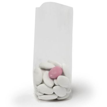 10 sachets alimentaires 8x14 cm - Transparent