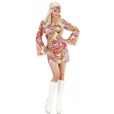 Déguisement Hippie Girl Femme - Taille au Choix