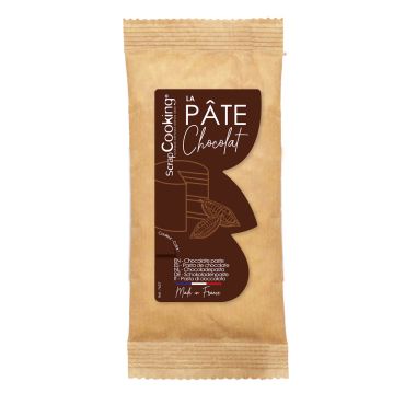 Pâte chocolat ScrapCooking intense 250 g pour modelage et décorations pâtissières | jourdefete.com