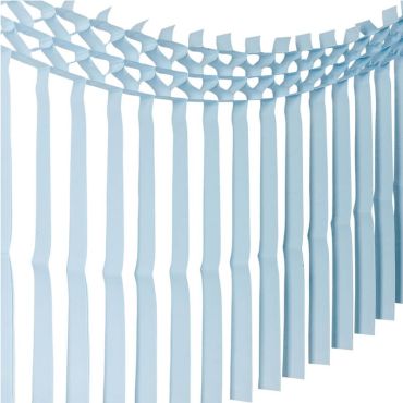 Guirlande à Franges 3 mètres - Bleu Ciel