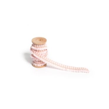 Ruban Or et Rose à Frange - California