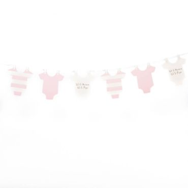 Guirlande pour Baby Shower ou Baptême Body Roses