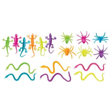 lot de 8 bébêtes joujoux modèle aléatoire | jourdefete.com