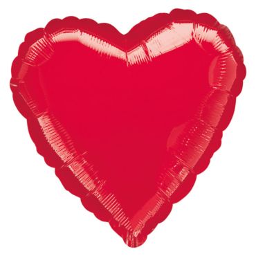 Ballon à Hélium Géant - Coeur Rouge