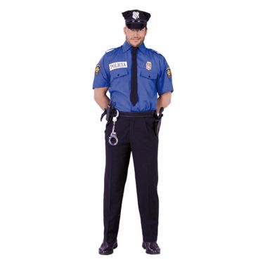 Chemise Agent de Police Américain Homme Chemise Agent de Police Américain Homme