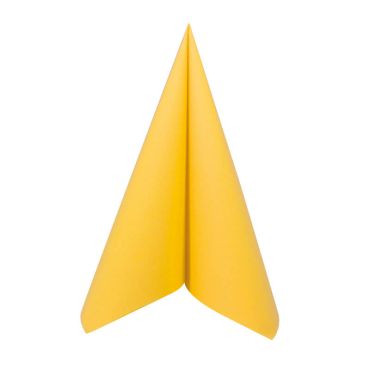 50 Serviettes Voie Sèche - Jaune