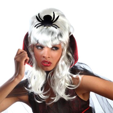 Perruque de Reine des Araignées Halloween
