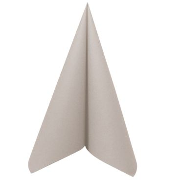 50 Serviettes Voie Sèche - Gris Perle